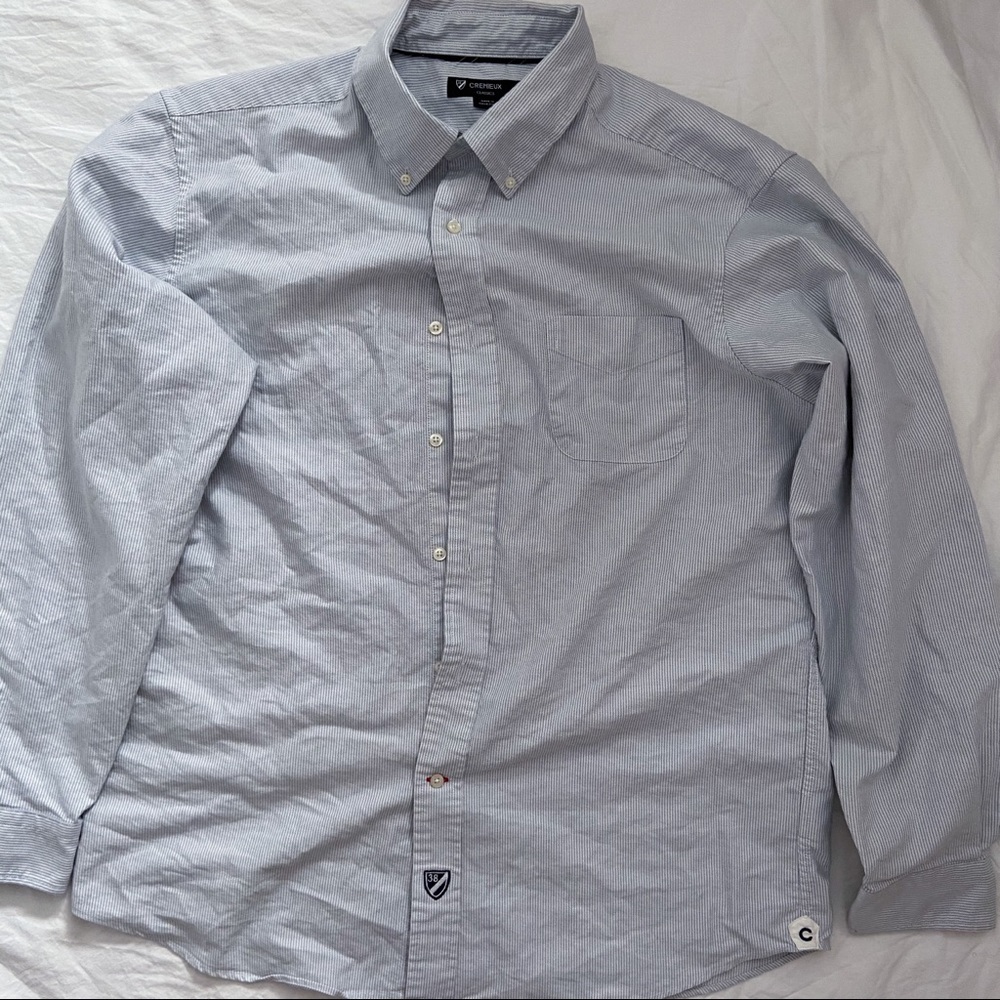 DANIEL CREMIEUX MEN'S DRESS SHIRT (L)